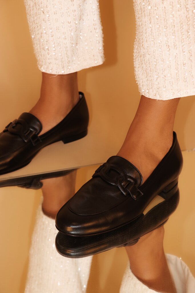 Cara Rosa Marsala - loafer - black