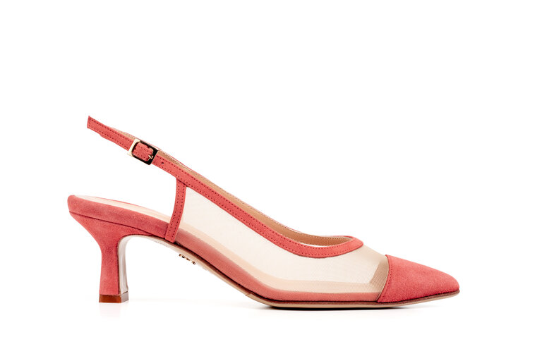Cara Rosa Sirmione - slingback pump - koraal