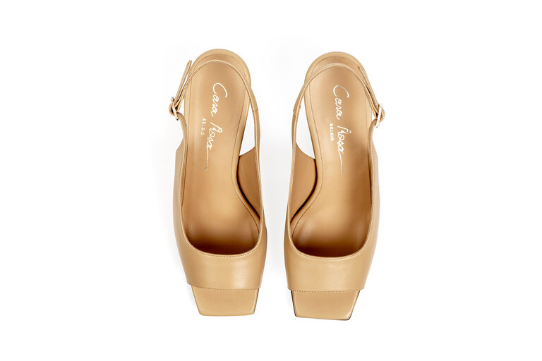 Pontedera - slingback sandal - beige