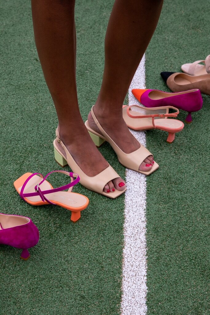 Pontedera - slingback sandal - beige