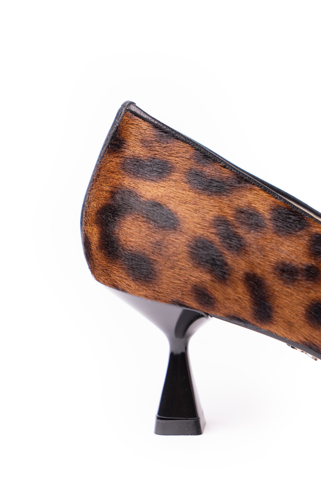 Schutz Shoes Womens 6 Amour Leopard Print Kitten Pump Yellow Low Heels Open  Toe | eBay