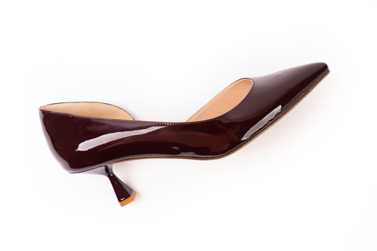 Ravello - pump - oxblood patent leather