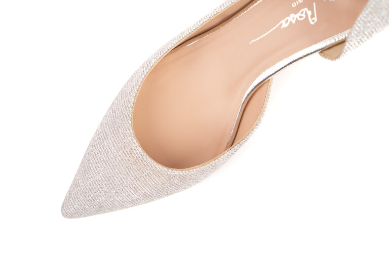 Cara Rosa Ravello - pump - champagne glitter