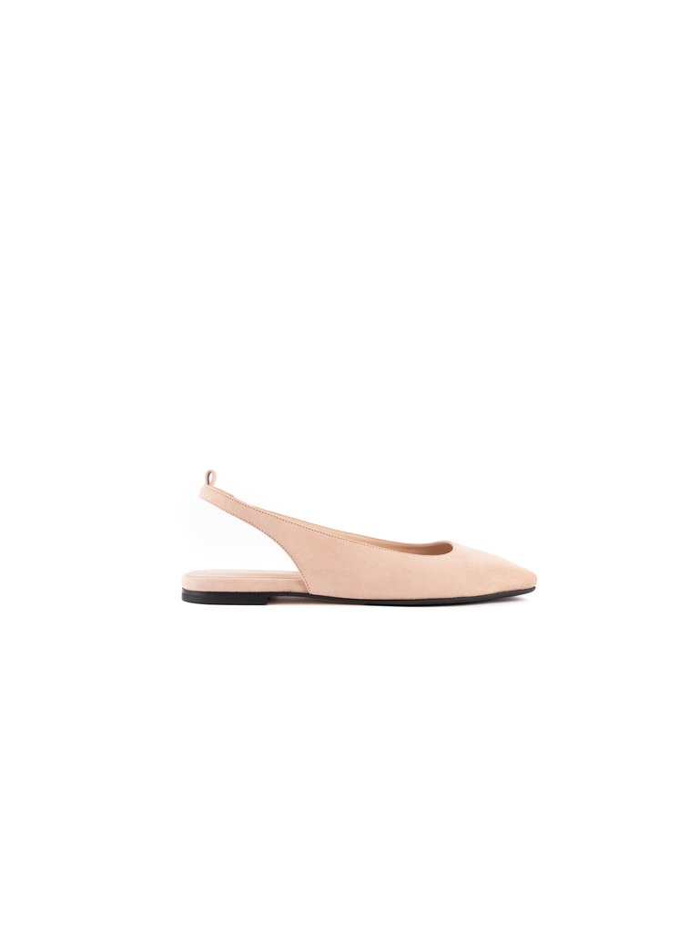 Cara Rosa Venezia - slingback flat - nude