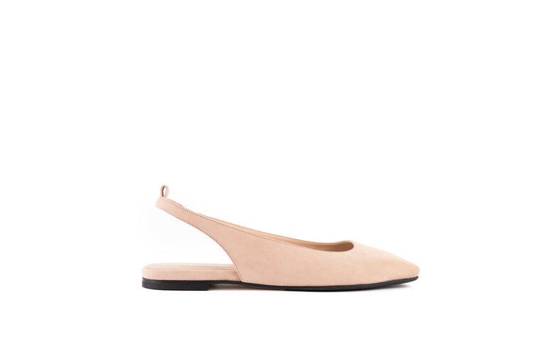 Cara Rosa Venezia - slingback flat - nude