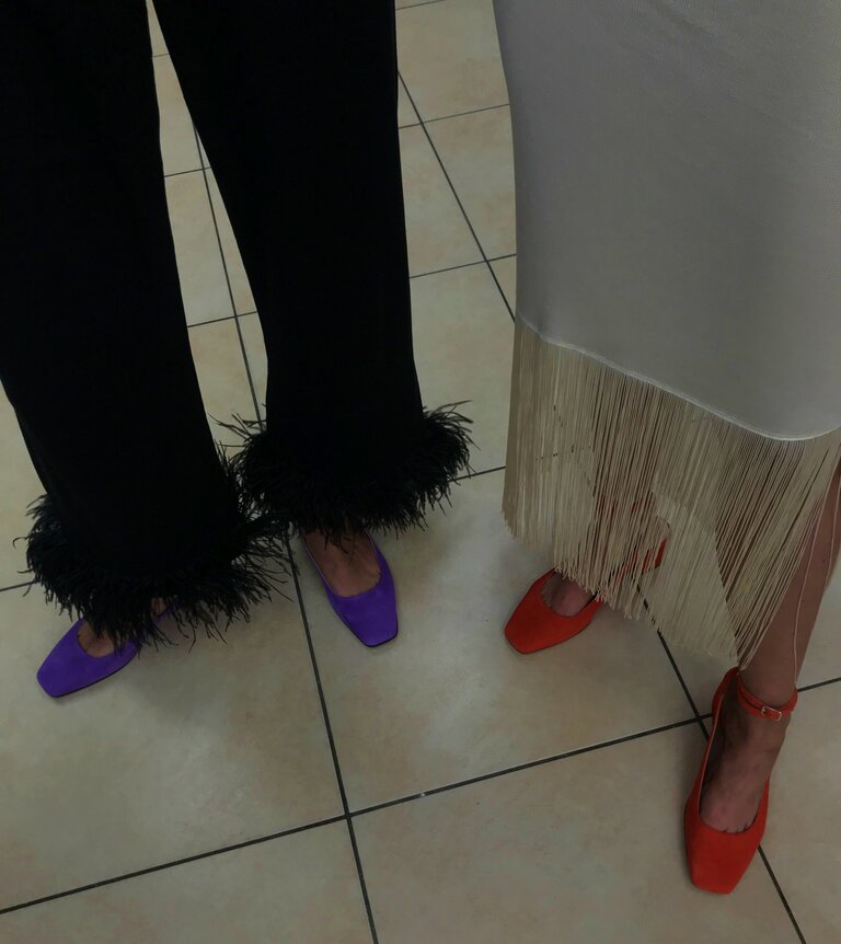 Cara Rosa Modena - slingback - orange