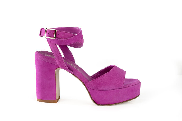 Cara Rosa Mondello - platform sandal - orchid purple
