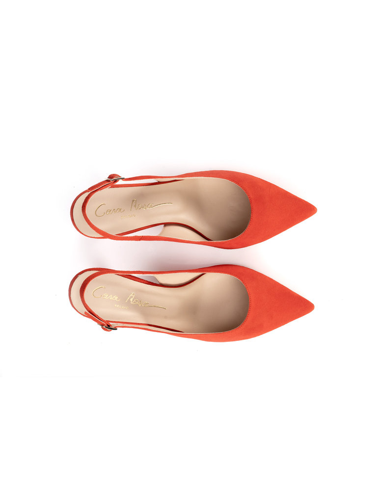 Pisa - slingback pump - orange