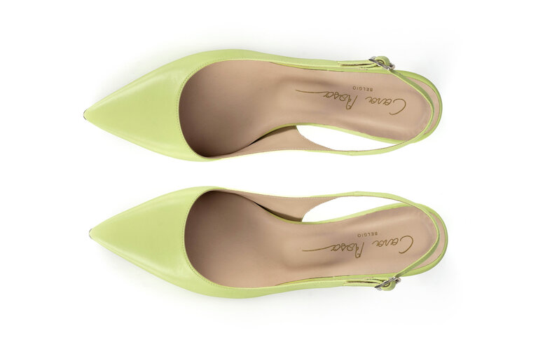 Cara Rosa Trieste - slingback pump - limoen