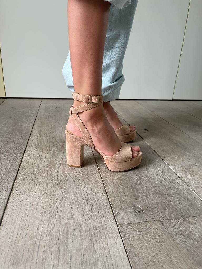 Cara Rosa Mondello - plateau sandaal - sunkissed