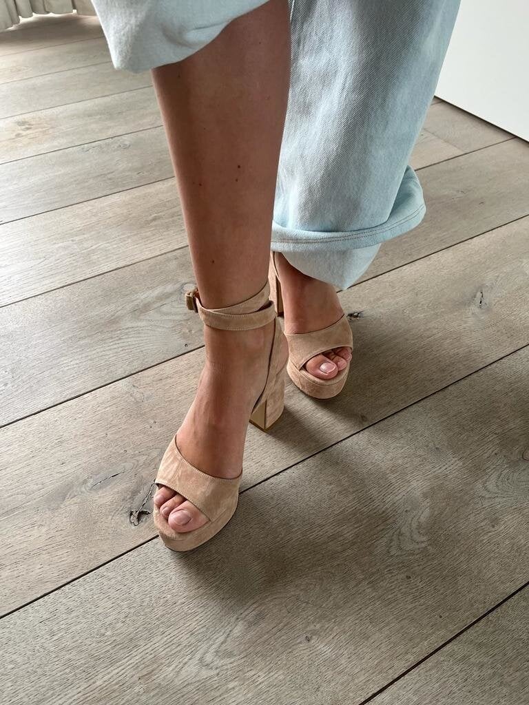 Cara Rosa Mondello - platform sandal - sunkissed