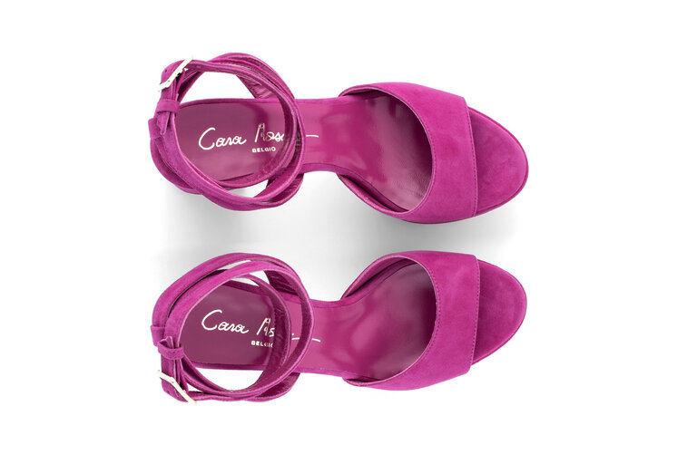 Mondello - plateau sandaal - exotic flower