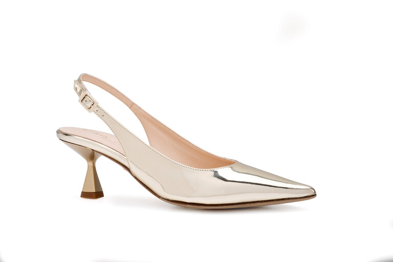 Pisa - slingback pump - light gold