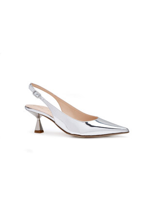 Pisa - slingback pump - silver