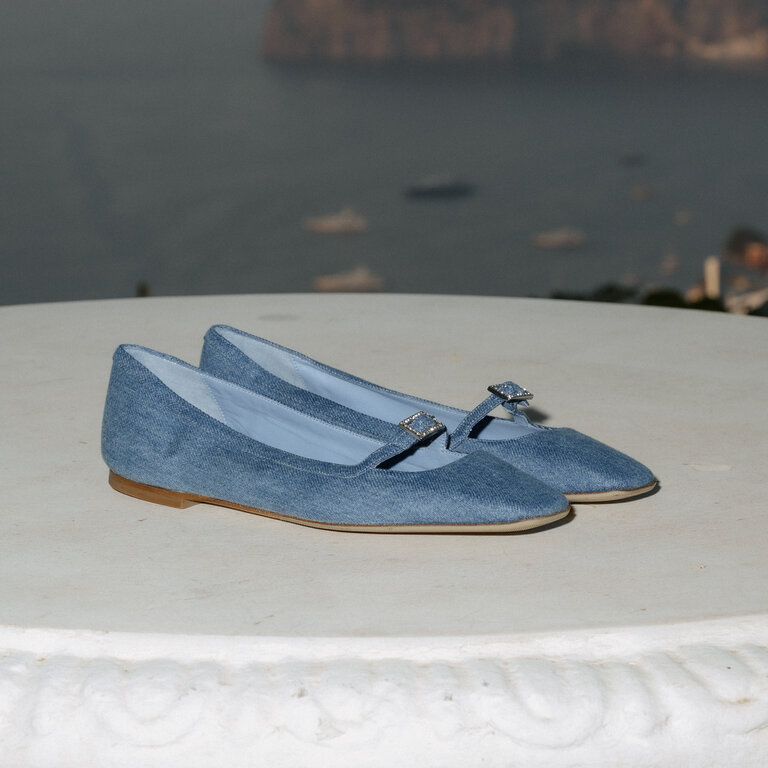 Cara Rosa Filippa - ballet flat - denim