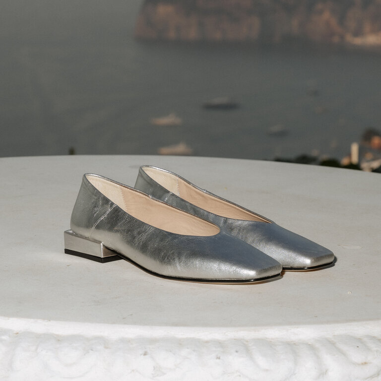Cara Rosa Antoinette - ballerina - zilver