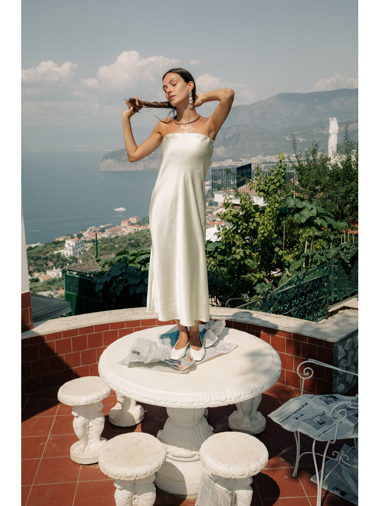 Cara Rosa Antoinette - ballet flat- white