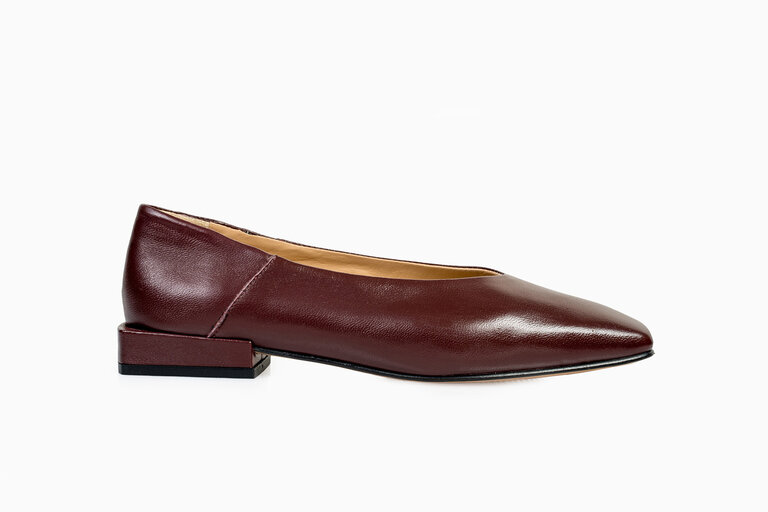 Cara Rosa Antoinette - ballet flat - burgundy