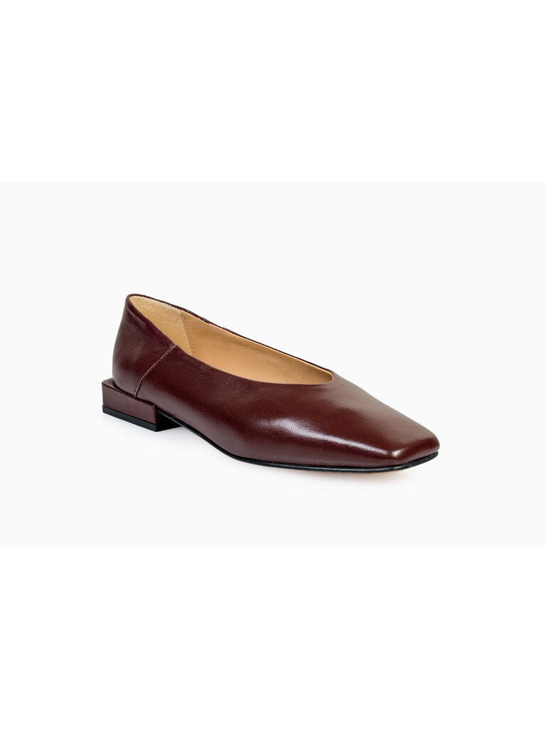 Cara Rosa Antoinette - ballet flat - burgundy
