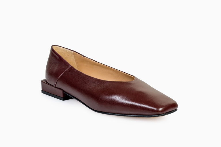 Cara Rosa Antoinette - ballet flat - burgundy