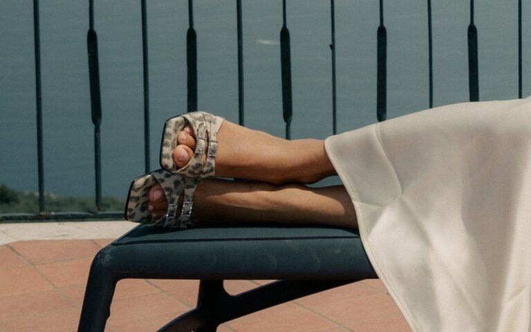 Cara Rosa ROSEANNA - KITTEN HEEL SANDAAL - LUIPAARDPRINT