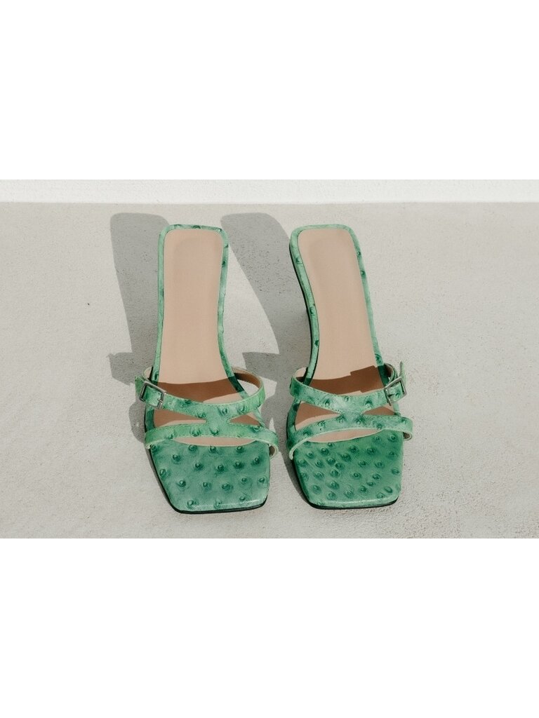 Cara Rosa Augusta - sandaal - vintage groen