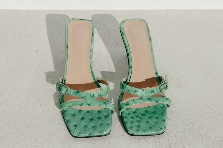 Cara Rosa Augusta - sandal - vintage green