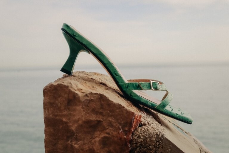 Cara Rosa Augusta - sandal - vintage green