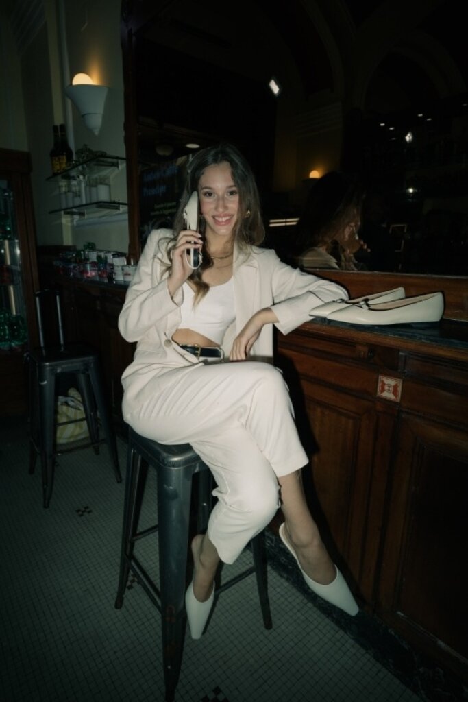 Cara Rosa Odette - mule - white