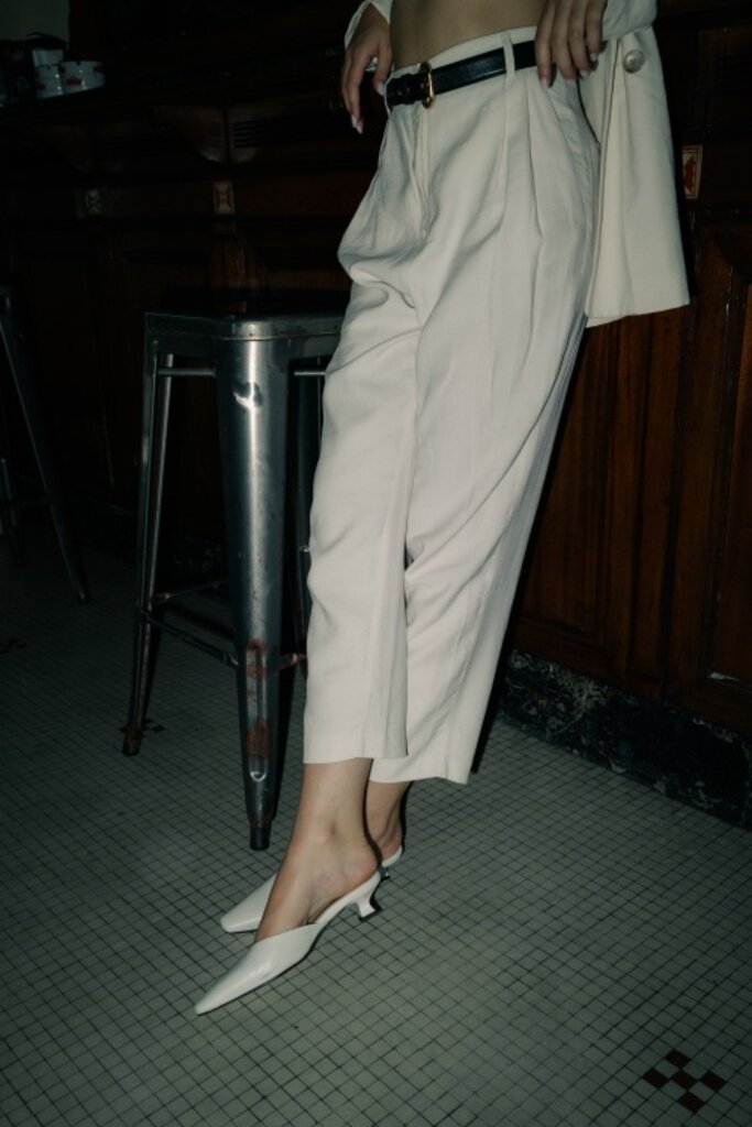 Cara Rosa Odette - mule - white