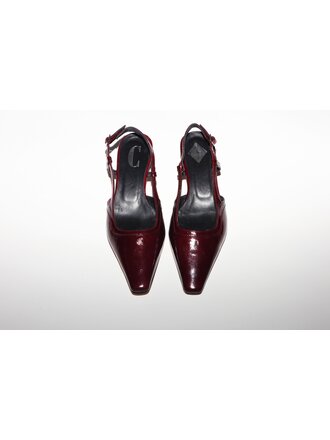 KATLEEN - SLINGBACK - BURGUNDY PATENT KATLEEN - SLINGBACK - BURGUNDY PATENT
