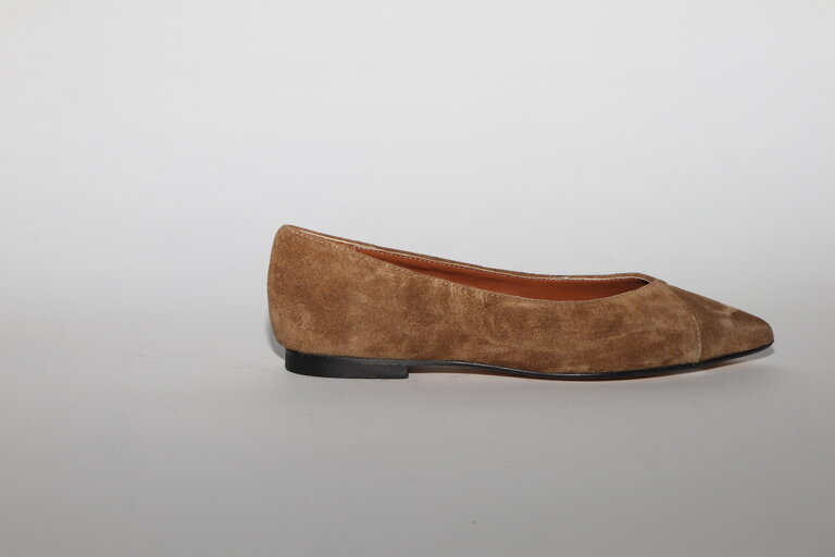 LUNA - BALLERINA - HAZELNUT SUEDE