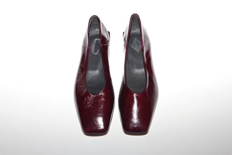 ANTOINETTE - BALLERINA - BORDEAUX LEDER