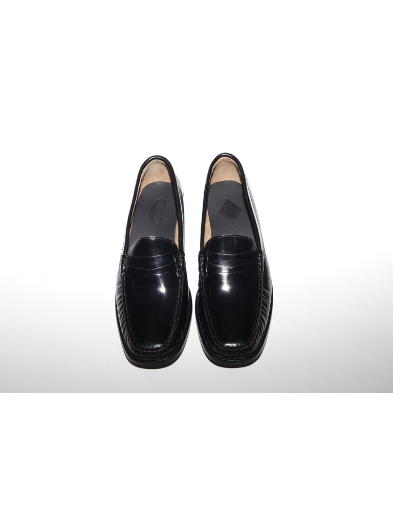 LUCREZIA - LOAFER - BLACK LEATHER