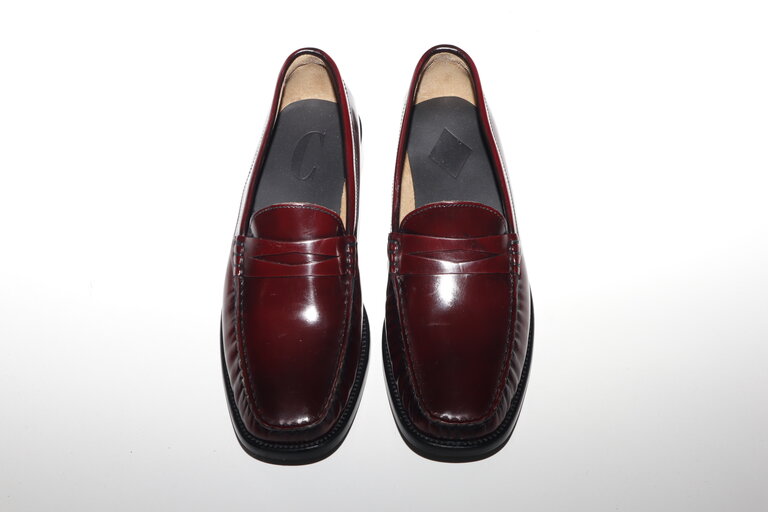 LUCREZIA - LOAFER - BURGUNDY LEATHER