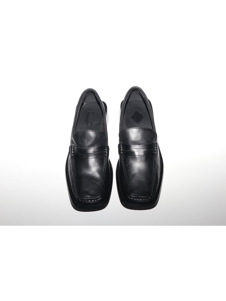 VIVY - LOAFER - BLACK MATT LEATHER