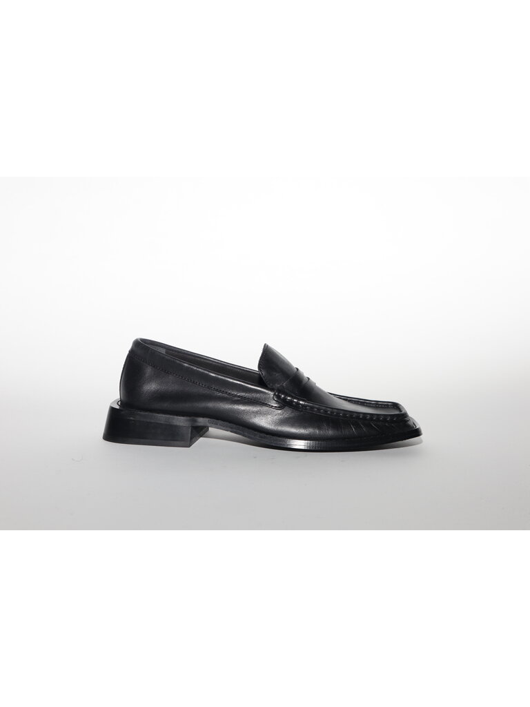 VIVY - LOAFER - BLACK MATT LEATHER