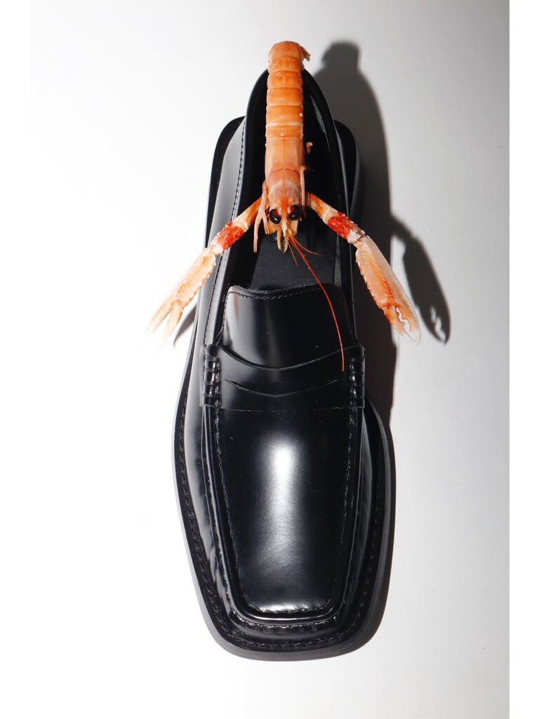 VIVY - LOAFER - BLACK SHINY LEATHER