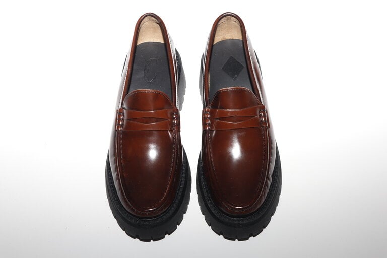 FLEUR - CHUNKY LOAFER - BROWN