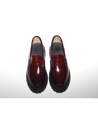 FLEUR - LOAFER HOGE ZOOL - BORDEAUX LEDER FLEUR - LOAFER HOGE ZOOL - BORDEAUX LEDER