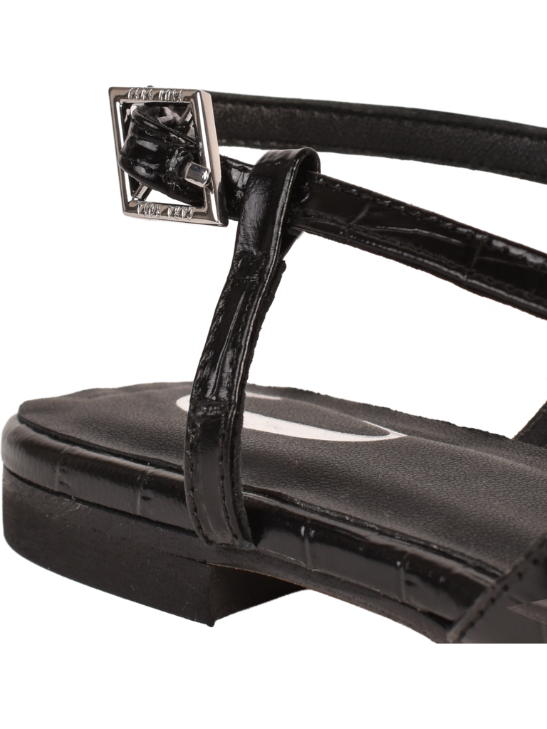LARA - SLINGBACK - ZWART CROCO