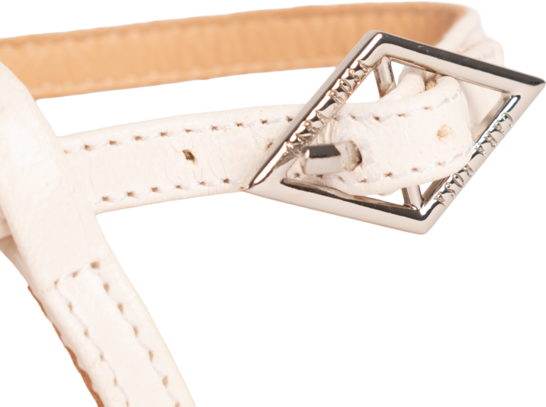 LARA - SLINGBACK - WIT CROCO