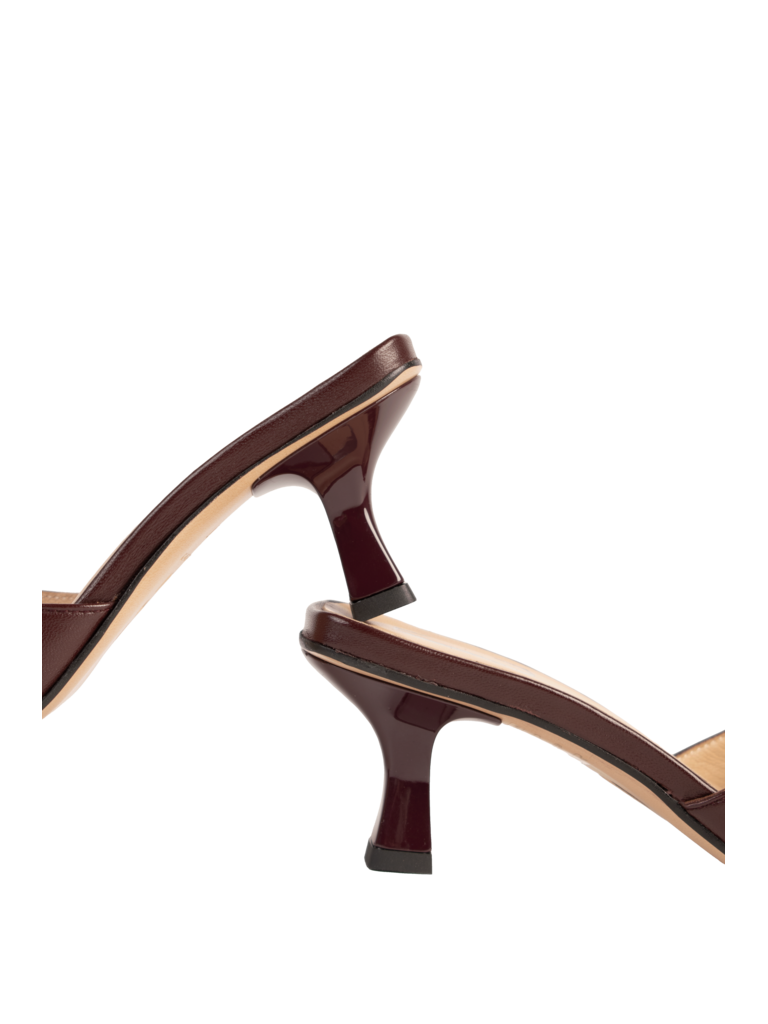 ROSEANNA - KITTEN HEEL SANDAAL - BORDEAUX