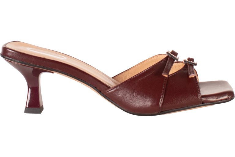 ROSEANNA - KITTEN HEEL SANDAAL - BORDEAUX