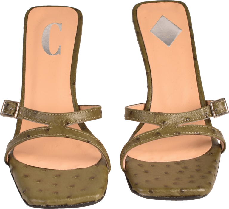 Cara Rosa AUGUSTA -  KITTENHEEL SANDAAL - KHAKI