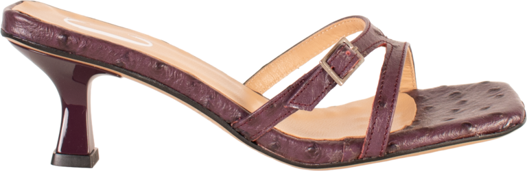 Cara Rosa AUGUSTA - KITTEN HEEL SANDAL - PURPLE
