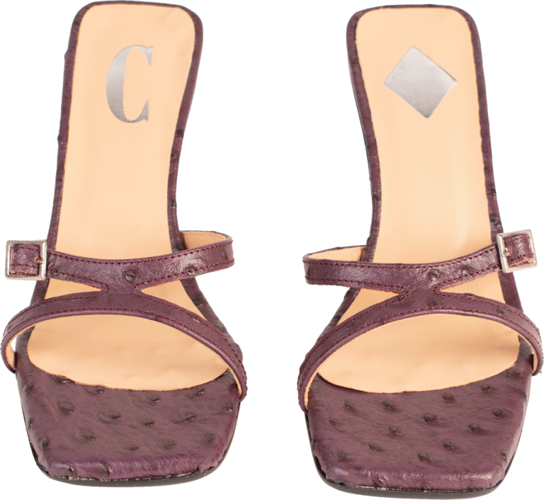 Cara Rosa AUGUSTA - KITTEN HEEL SANDAL - PURPLE