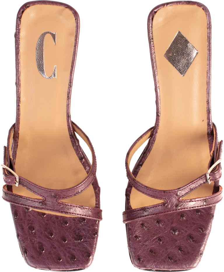 Cara Rosa AUGUSTA - KITTEN HEEL SANDAAL - PAARS