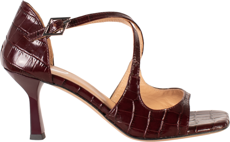 Cara Rosa ANDREA - SANDAAL - BORDEAUX CROCO