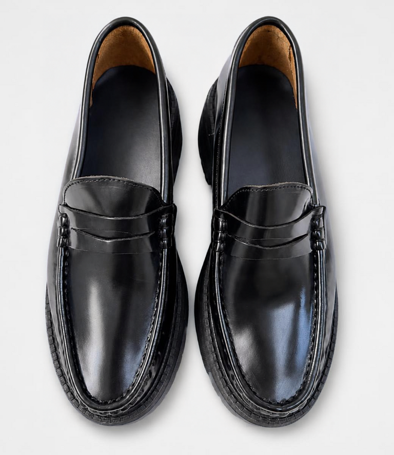FLEUR - LOAFER HOGE ZOOL - ZWART
